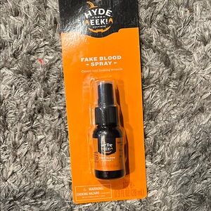 Black and Orange Fake Blood  NIP